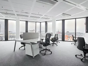 Pronájem kanceláře, Praha - Nusle, Pikrtova, 1489 m2