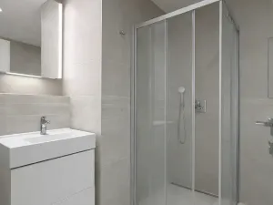 Pronájem bytu 1+kk, Praha - Modřany, Mezi vodami, 32 m2