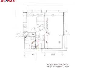 Pronájem bytu 1+1, Brno - Zábrdovice, Příkop, 38 m2