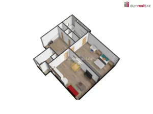 Pronájem bytu 2+kk, Praha - Vinohrady, Mrštíkova, 57 m2