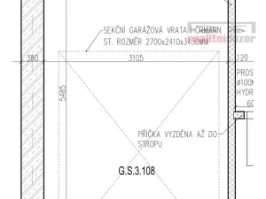 Pronájem garáže, Brno, Křepelčí, 17 m2