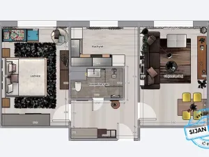 Prodej bytu 2+1, Ostrava, Jiskřiček, 57 m2