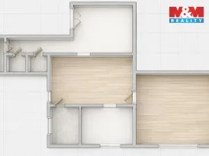 Pronájem bytu 2+1, Plzeň - Jižní Předměstí, Němejcova, 67 m2