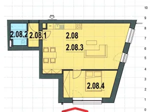 Prodej bytu 2+kk, Vrchlabí - Hořejší Vrchlabí, Horská, 58 m2