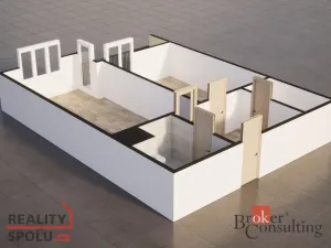 Pronájem bytu 2+kk, Liberec - Liberec X-Františkov, Tovární, 68 m2