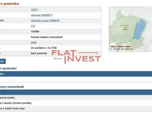 Prodej lesa, Vršovice, 162726 m2