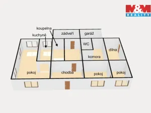 Prodej chalupy, Teplice nad Metují - Dolní Teplice, Palackého, 99 m2