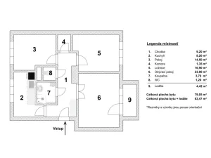 Prodej bytu 3+1, Uherské Hradiště, Průmyslová, 84 m2