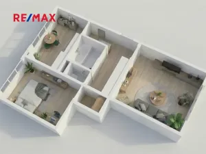 Prodej bytu 2+1, Česká Lípa, Myslbekova, 56 m2