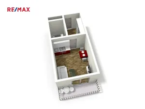 Pronájem bytu 1+kk, Plzeň, Sladová, 26 m2