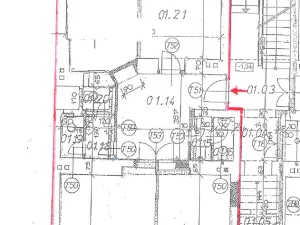 Pronájem kanceláře, Praha, Pod Nuselskými schody, 105 m2