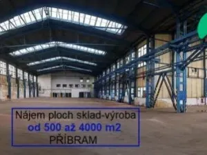 Pronájem skladu, Příbram, 4000 m2