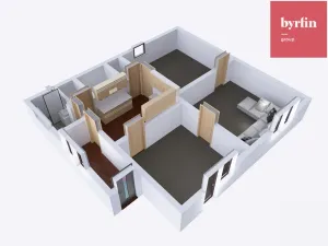 Pronájem bytu 3+1, Kravaře, Čeňka Trunčíka, 68 m2