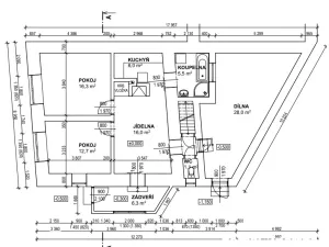 Pronájem rodinného domu, Bransouze, 58 m2