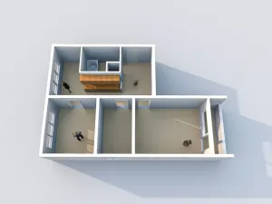 Pronájem bytu 3+1, Chomutov, Zahradní, 60 m2