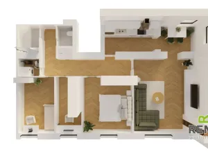 Pronájem bytu 4+1, Uherské Hradiště, Šromova, 90 m2