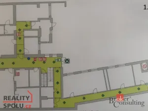 Pronájem kanceláře, Pardubice - Zelené Předměstí, V Ráji, 740 m2