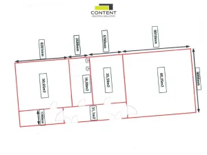 Pronájem skladu, Hořice, Havlíčkova, 3400 m2