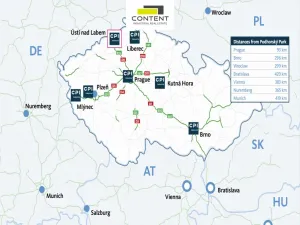 Pronájem skladu, Ústí nad Labem - Všebořice, Podhoří, 10580 m2