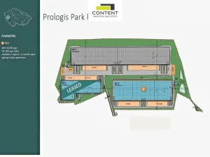Pronájem skladu, Přehýšov, 8000 m2