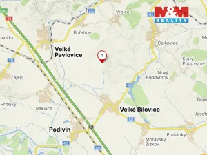 Prodej pole, Velké Bílovice, 3600 m2