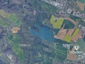 Prodej podílu lesa, Troubsko, 23394 m2