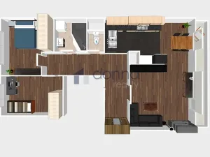 Pronájem bytu 3+kk, Praha, Štětínská, 69 m2