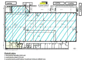 Pronájem skladu, Plzeň - Doubravka, Hřbitovní, 2513 m2