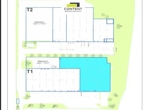 Pronájem výrobních prostor, Krupka, Eduarda Proppera, 5493 m2