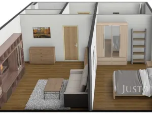 Pronájem bytu 2+1, Písek, Budějovická, 53 m2