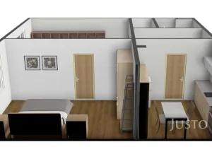 Pronájem bytu 2+1, Písek, Budějovická, 53 m2