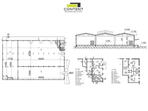 Pronájem skladu, Břeclav, Mládežnická, 793 m2