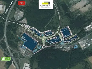 Pronájem skladu, Ústí nad Labem - Všebořice, Podhoří, 6179 m2