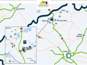 Pronájem skladu, Ústí nad Labem - Všebořice, Podhoří, 6179 m2
