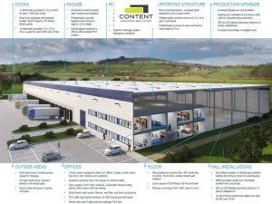 Pronájem skladu, Zákupy, Nádražní, 15630 m2