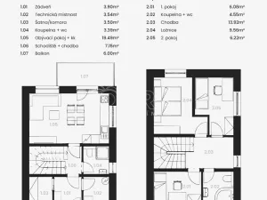 Prodej rodinného domu, Plzeň - Severní Předměstí, Na Roudné, 81 m2