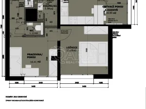 Prodej bytu 3+kk, Plzeň - Skvrňany, Lábkova, 52 m2