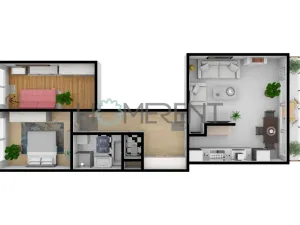 Prodej bytu 3+kk, Praha - Stodůlky, Prusíkova, 72 m2