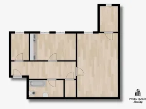 Pronájem bytu 1+1, Plzeň - Jižní Předměstí, V Šipce, 54 m2