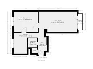 Pronájem bytu 2+1, Praha - Vršovice, Arménská, 54 m2
