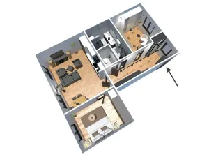 Prodej bytu 2+kk, Bělá pod Bezdězem, Jarní, 57 m2