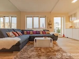 Pronájem bytu 3+kk, Praha - Vinohrady, Uruguayská, 98 m2