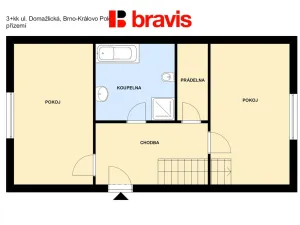 Pronájem bytu 3+kk, Brno, Domažlická, 85 m2