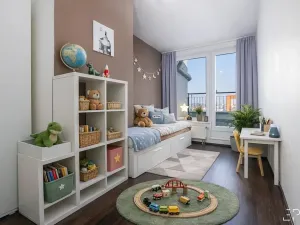 Pronájem bytu 4+kk, Praha - Vysočany, Pod Harfou, 82 m2