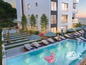 Prodej bytu 2+kk, Dobrá Voda, Černá Hora, 52 m2