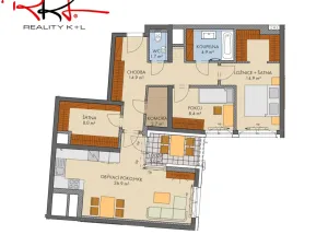 Prodej bytu 3+kk, Praha, Thomasova, 87 m2