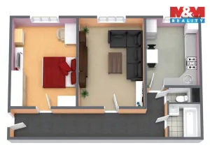 Prodej bytu 2+1, Ostrov, S. K. Neumanna, 64 m2