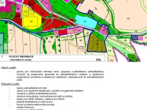 Prodej zahrady, Bystré, 256 m2