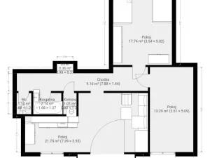 Pronájem bytu 3+kk, Brno, Bačovského, 72 m2