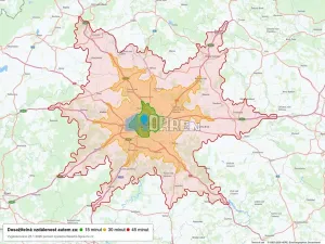 Pronájem bytu 5+1, Praha - Karlín, Pobřežní, 168 m2